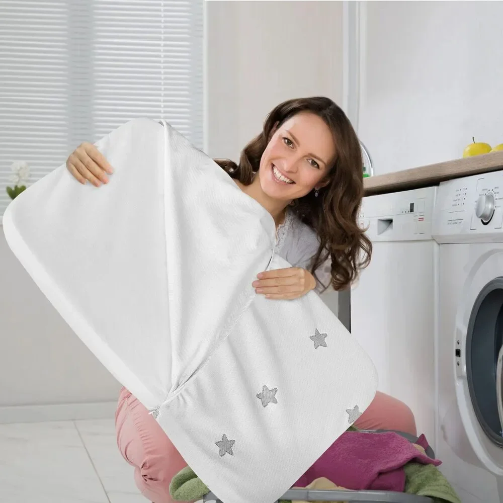 Waterproof Bassinet Mattress Topper w/ Removable Zippered Cover 36x20 NEW in BOX